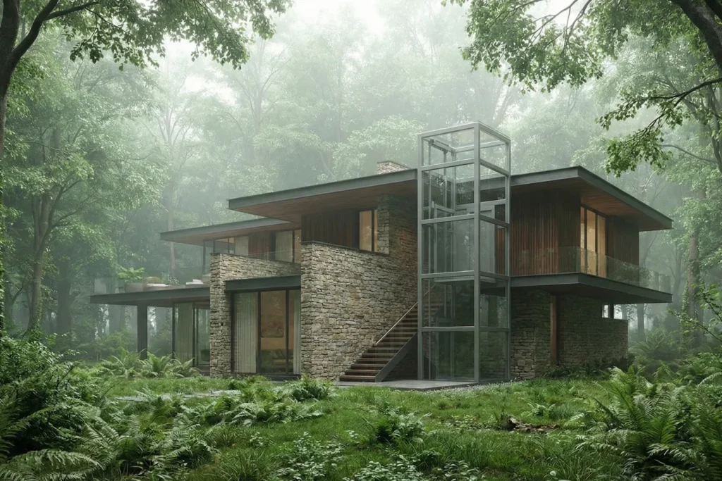 آسانسور ویلا چمستان