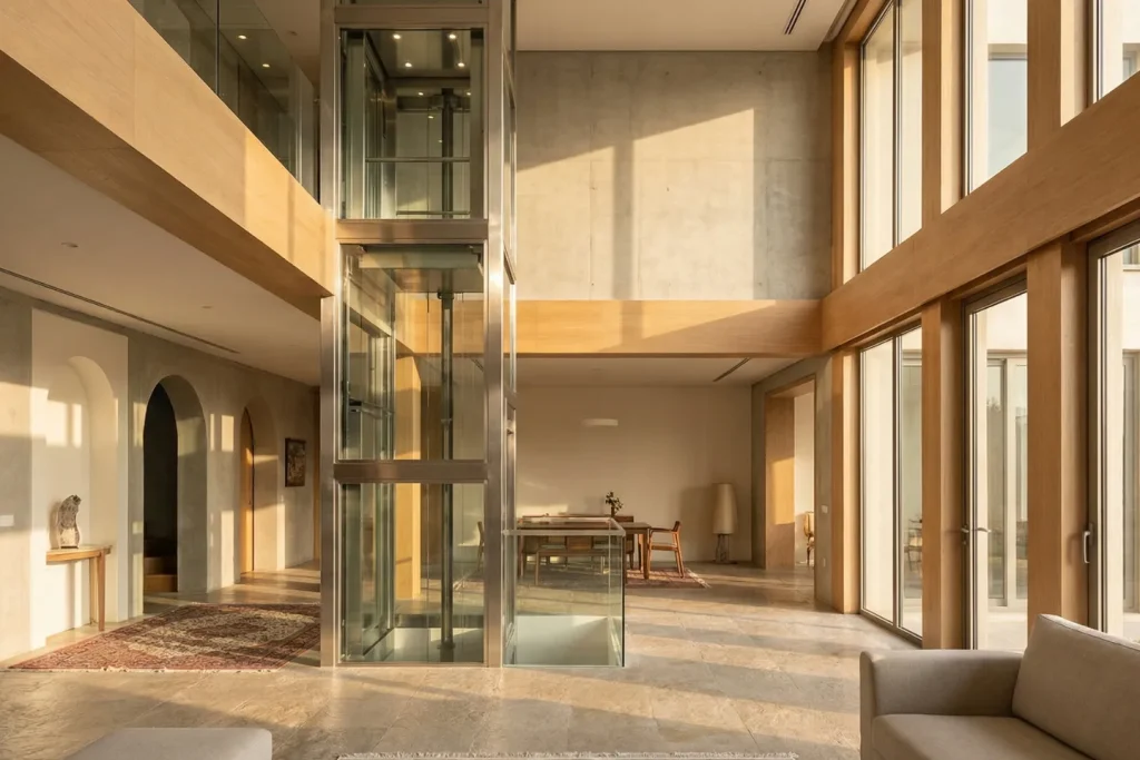 قیمت آسانسور خانگی دو طبقه