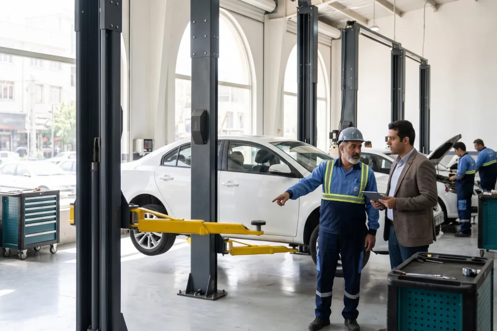 ۸ اشتباه رایج هنگام خرید بالابر خودرو
